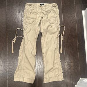 The Limited Tan Cargo Pants